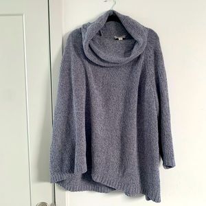 Cowl-neck sweater